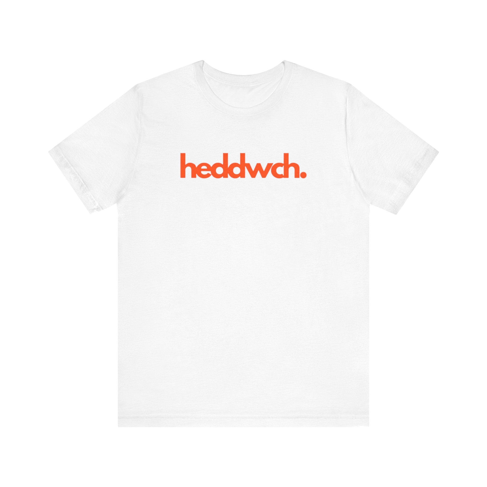 TⓗeCymruDesign 'Heddwch' Unisex Jersey Short Sleeve Tee