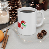 TⓗeCymruDesign 'Dragon' White Ceramic Mug, 11oz