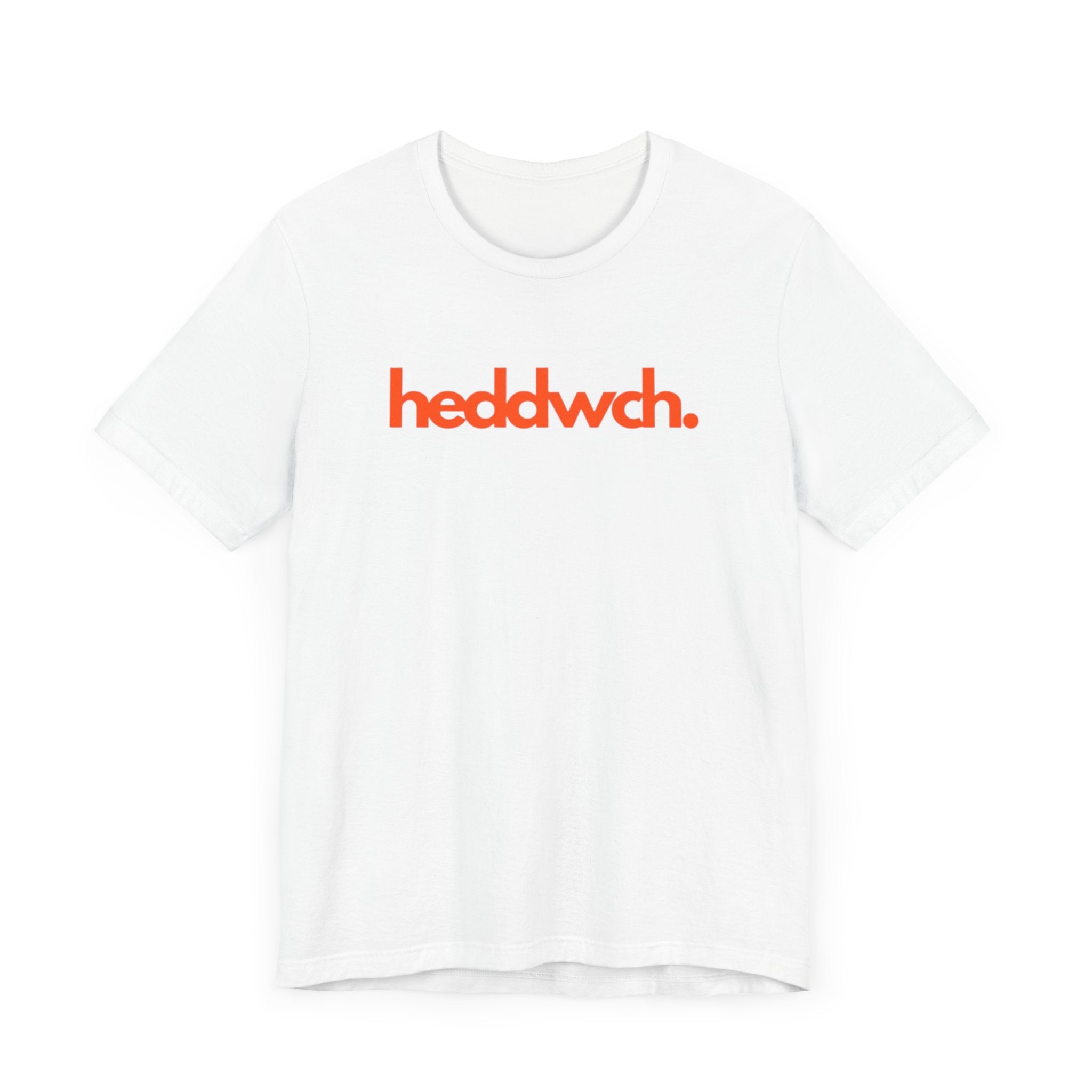 TⓗeCymruDesign 'Heddwch' Unisex Jersey Short Sleeve Tee