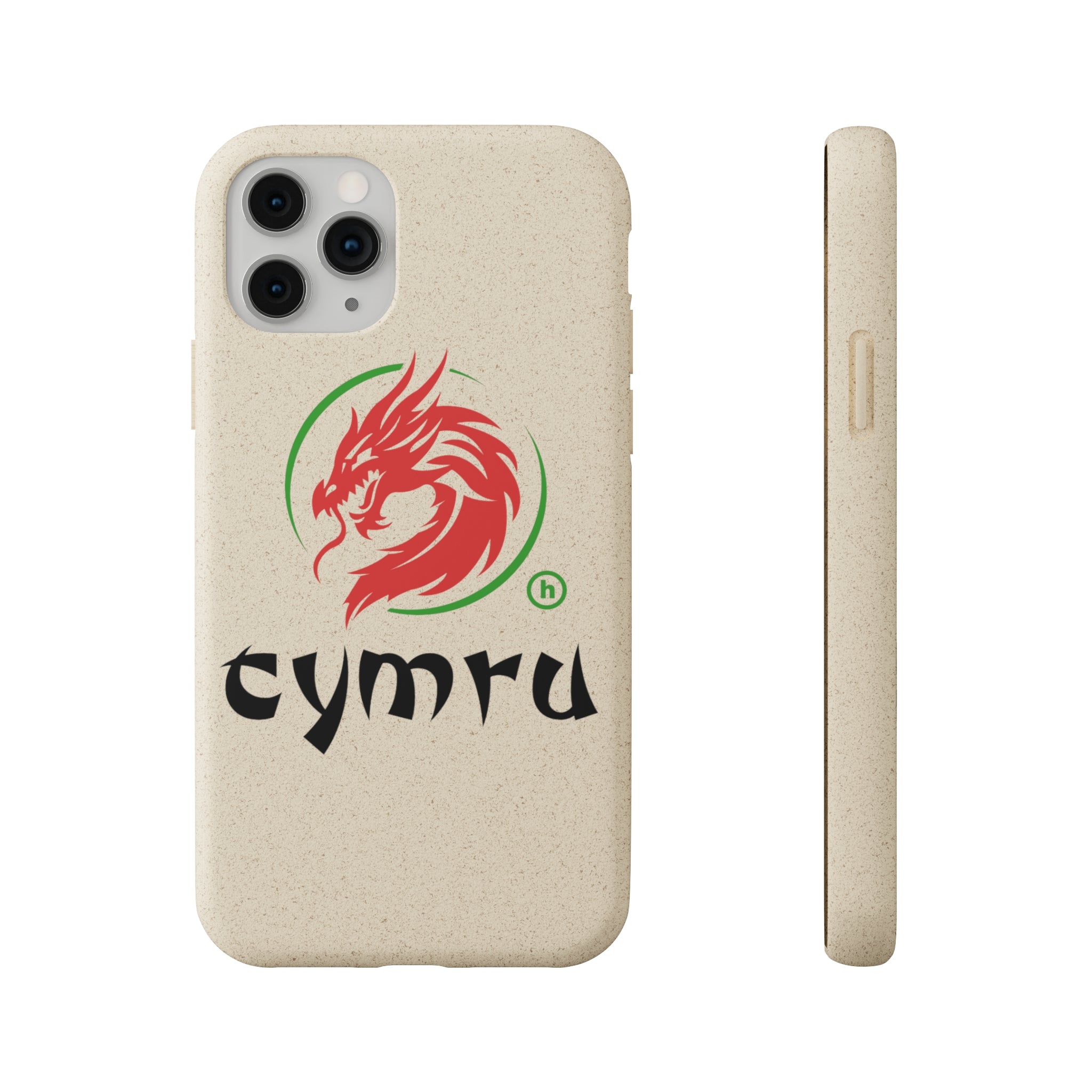 TⓗeCymruDesign 'Oriental' Biodegradable Phone Case