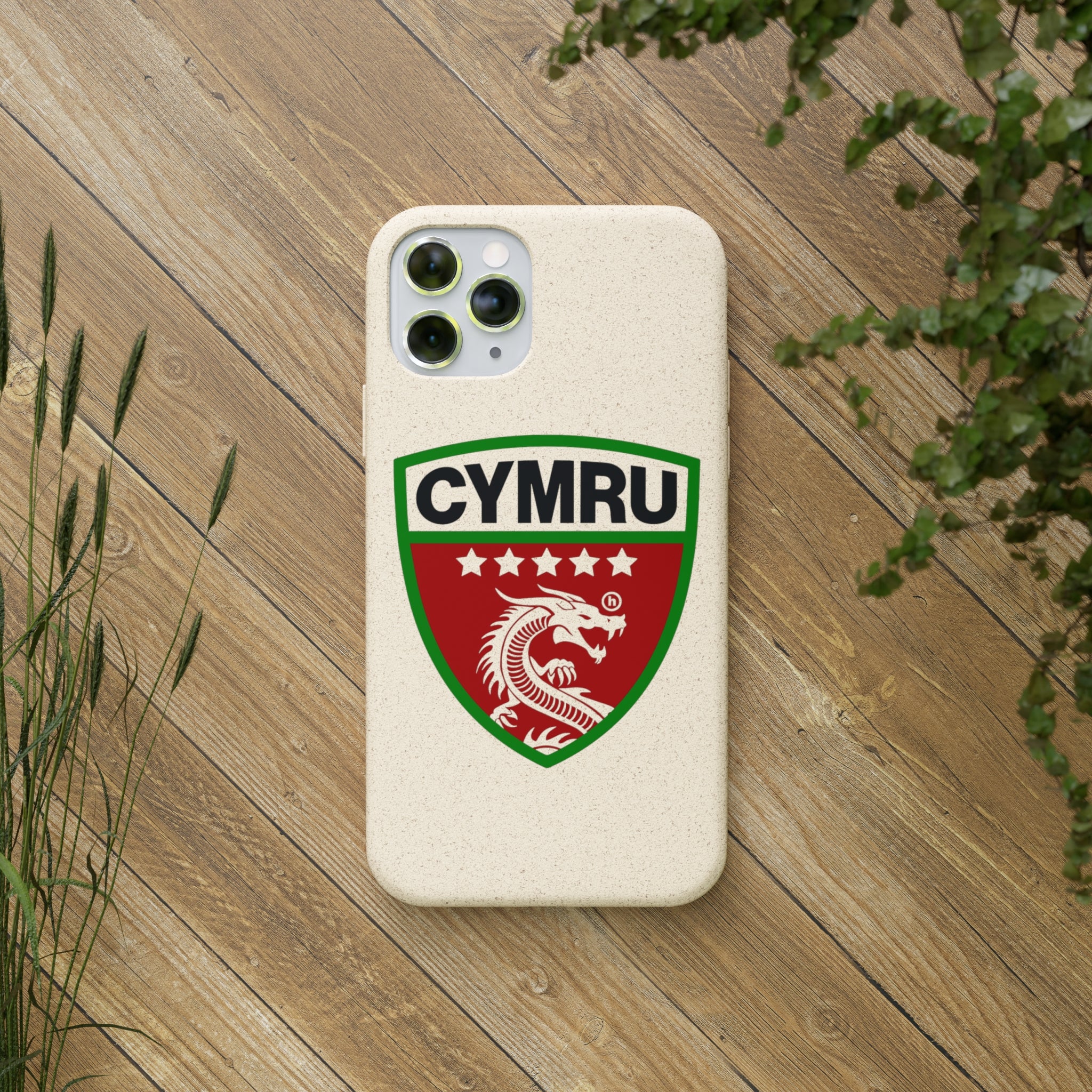 TⓗeCymruDesign 'Original' Biodegradable Phone Case