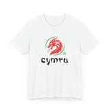 Tⓗe Cymru Design 'Oriental' Unisex Jersey Short Sleeve Tee