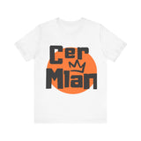 TⓗeCymruDesign 'Cer Mlân' Unisex Jersey Short Sleeve Tee