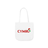 TⓗeCymruDesign 'Dragon' Canvas Tote Bag, 5-Color Straps