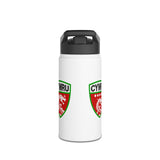 TⓗeCymruDesign 'Original' Stainless Steel Water Bottle, Standard Lid