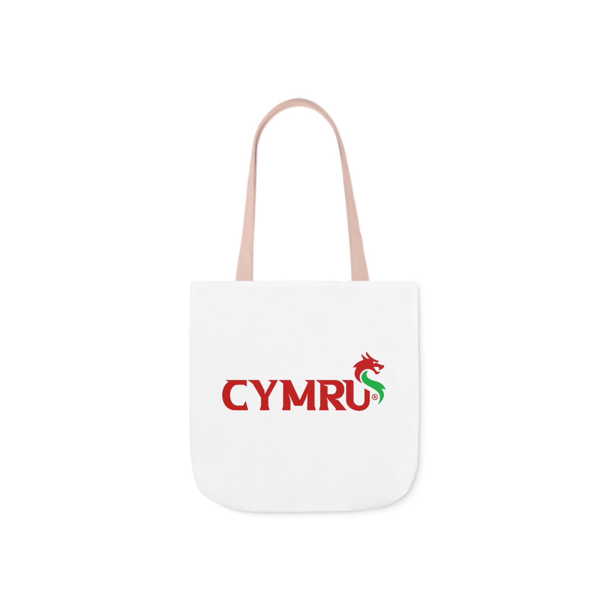 TⓗeCymruDesign 'Dragon' Canvas Tote Bag, 5-Color Straps