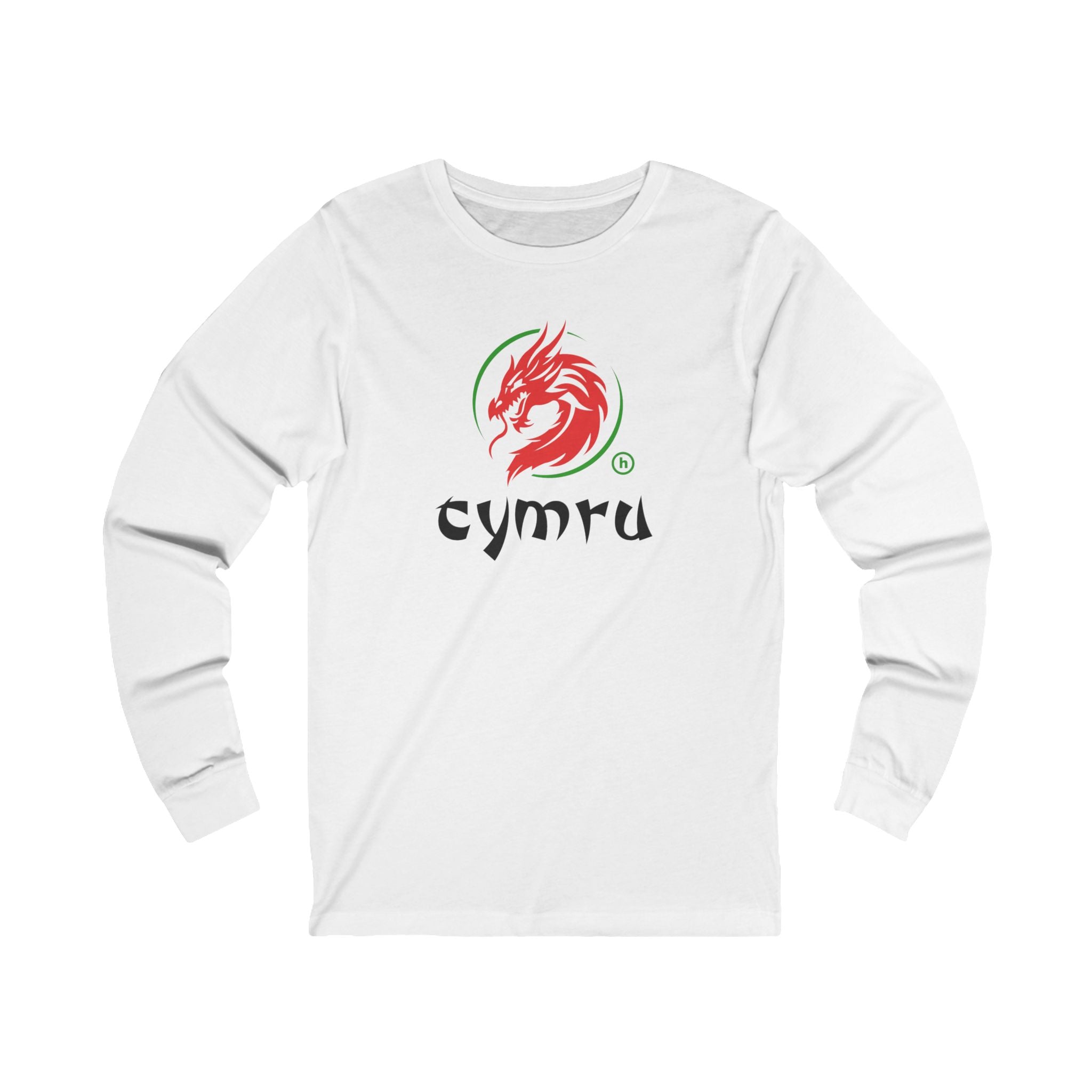 TⓗeCymruDesign 'Oriental' Unisex Jersey Long Sleeve Tee