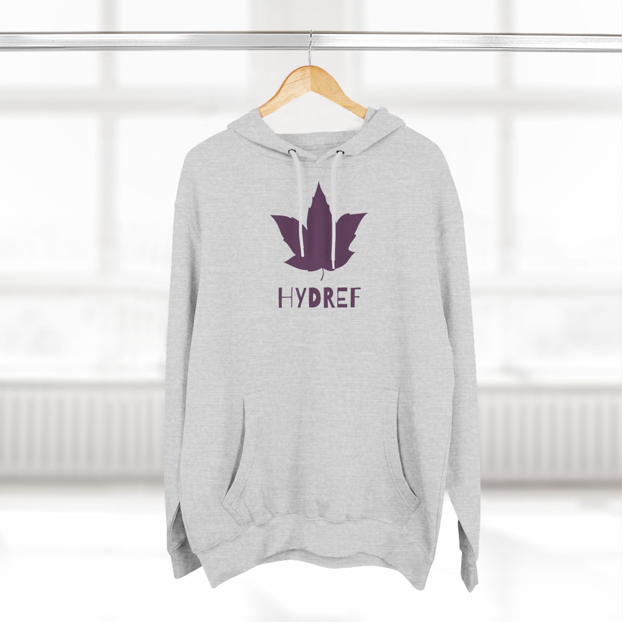 Tⓗe Cymru Design 'Hydref' Three-Panel Fleece Hoodie