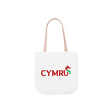 TⓗeCymruDesign 'Dragon' Canvas Tote Bag, 5-Color Straps