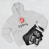 Tⓗe Cymru Design 'Oriental' Three-Panel Fleece Hoodie